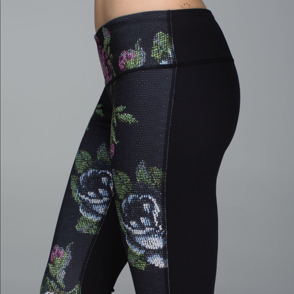 LULULEMON garden party wunder under leggings